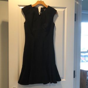 Ann Taylor black dress sz 0